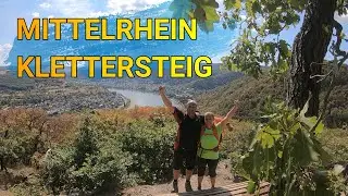 Mittelrhein Klettersteig. Traumschleife