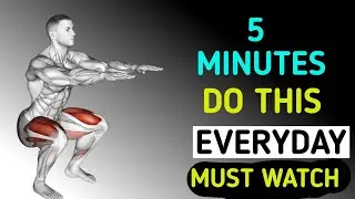 Just 5 Minutes Squats Daily Can Change Your Body | Daily workout | regular exercise | 