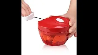 Brieftons Food Chopper: Manual Vegetable Chopper Demo...!