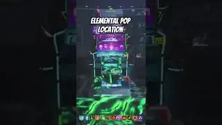 BO7 Zombies: Elemental Pop  Perk Location