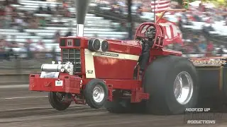 Heavy Super Stock Tractors & 4WD Trucks Pulling in Monticello, IA - Tractor & Truck Pulling 2023