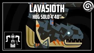 MHW | Lavasioth Solo 4'40'' - Heavy Bowgun (Dark Devourer)