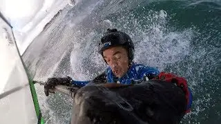 Windsurf matinal &agrave; Tr&eacute;ompan