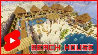 #Minecraft : Beach Resort in #short | Joytron