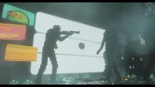 The Last Night early pre-alpha 2017 in-game footage (unofficial music)