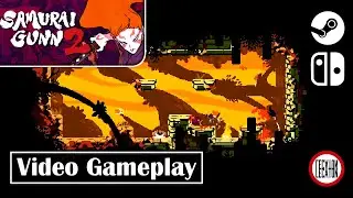 Samurai Gunn 2 (EA) - Primeros Minutos - Gameplay Lucha, Arcade, Acci&oacute;n, Pixel Art - PC