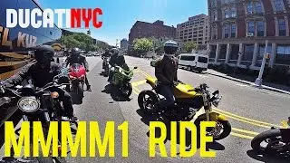 NYC Moto Meetup Ride - MMMM1 Rideout - Dumbo to Redhook, Brooklyn - v234