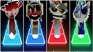 INCREDIBOX SPRUNKI  - MEGA COFFIN DANCE SONG ( COVER ) TILES HOP EXPERT PART 36