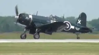 Goodyear FG-1D Corsair - Hamilton Air Show 2013