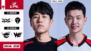 AO VIVO: JDG x TES | AL x WE | LPL Dia 28 | ILHA DAS LENDAS !cupom !sadia !grupo #LPLCOSTREAM