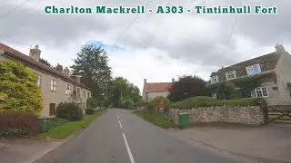 A drive with us production 24/09/23 Charlton Mackrell - A303 - Tintinhull Forts Somerset England UK