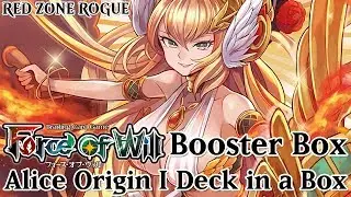 Alice Origin 1 Deck In A Box! ► Oh My Goddess ► Force of Will