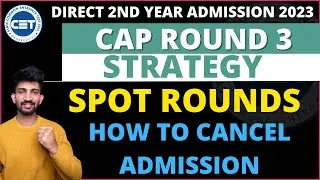 DSE Cap Round 3 Important Tips | How to Cancel Admission after Freeze