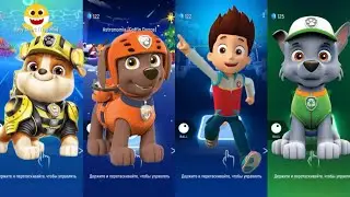 Paw Patrol Tiles Hop Challenge &ndash; Can You Beat This Level? 🐾🎵