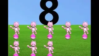 Counting Baby Pink Teddy Bears