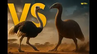 Epic Showdown: Moa vs Ostrich - The Ultimate Bird Battle!
