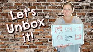 Sew What Box UNBOXING!   Also - Making Last Month's Produce Bags!