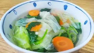SAYUR BENING INI KUAHNYA ENAK SEGER BANGET / SAYUR BENING BAYAM KUBIS WORTEL