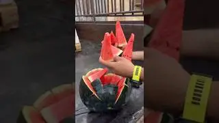 Нарезка 🔪🍉🔥 #watermelon