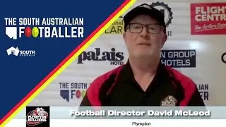 SA Adelaide Footballer 5-3: Club Legend of the Week - Plympton Football Director, David McLeod