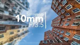 Samyang XP 10mm F3.5 Canon EF & Nikon F - Manueller Fokus Ultra-Weitwinkelobjektiv