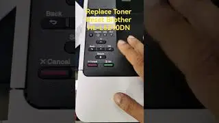 Замена тонера Сброс Brother HL-L5210DN