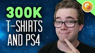 300,000 Subscribers! T-Shirts and PS4 Giveaway Winner!