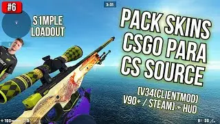 PACK de SKINS para COUNTER STRIKE SOURCE #6 [v34(ClientMod) / v90+ / Steam]