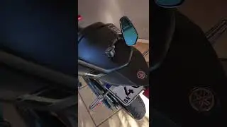 como instalar retrovisor universal ponta de guidao na MT03 🫡