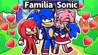 Sonic e Amy tiveram uma FAM&Iacute;LIA no Roblox