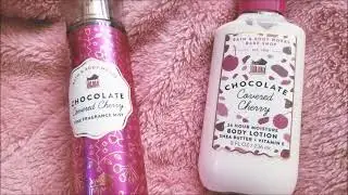 🍫🍒BATH AND BODY WORKS CHOCOLATE COVERED CHERRY REVIEW | Bake Shop Collection 2021