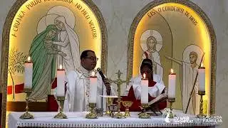 SANTA MISSA 5ª NOITE  DE FESTA DA SAGRADA FAMÍLIA - MATRIZ SAGRADA FAMÍLIA