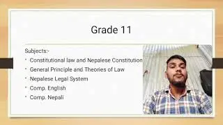 Curriculum of law in +2 / कक्षा 11 र 12 कानून संकायमा पढ्नु पर्ने विषयहरु के के हुन्।