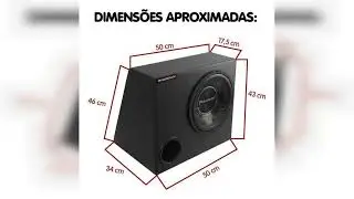 Review: Caixa Dutada Subwoofer Pioneer Ts-w3090br 12 Pol 600w Rms