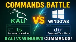 Kali Linux Commands vs Windows CMD &ndash;The Battle of Terminals ⚔️💻