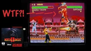ANOTHER GLITCH?! Mortal Kombat 2 on SNES, Kintaro Battle Glitch!