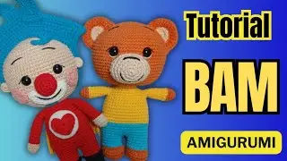 Osito Bam Crochet 🧸 | Amigurumi step by step tutorial | collection Plim Plim