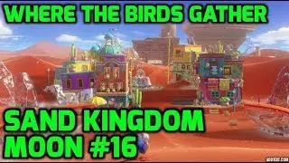 Super Mario Odyssey - Sand Kingdom Moon #16 - Where the birds Gather