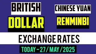 BRITISH POUND TO CHINESE YUAN RENMINBI EXCHANGE RATES TODAY 27 MAY 2025 🇬🇧🇨🇳
