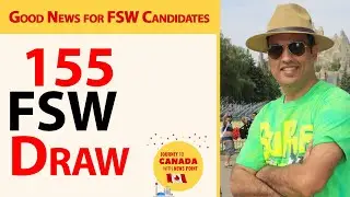 155 FSW Draw of Canada Express entry II Farhan Iqbal