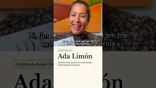 Ada Lim&oacute;n on Startlement | California Book Club November 2025