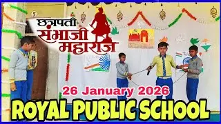 Chhatrapaati Sambha Ji Maharaj act // Royal Public School Shastri Nagar Fatehpur-84 Unnao 