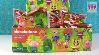 Nickelodeon Series 1 Figural Keyrings Blind Bags Rugrats Spongebob Arnold | PSToyReviews