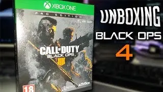 Unboxing: Call Of Duty Black OPS 4 PRO EDITION Xbox one/X - Early - BO4