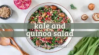 Kale and quinoa salad