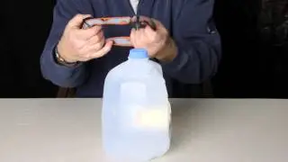 Milk Jug Lantern