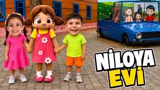 UTKU AND ASEL WENT TO THE REAL NİLOYA'S HOUSE, WE SAW THE REAL NİLOYA IN THE CHEERFUL VILLAGE !!