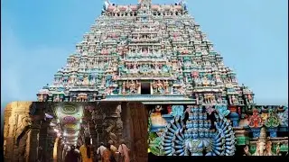 Meenakshi temple Madurai Shiv Parvati temple Tamilnadu #UPSCIN GUJARATI Highest temple #StudyTeller