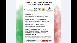 Festa del 4 Novembre ad Alberobello - 04/11/2025