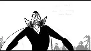 Hotel Transylvania 3 Summer Vacation alternate battle sequence storyboard 